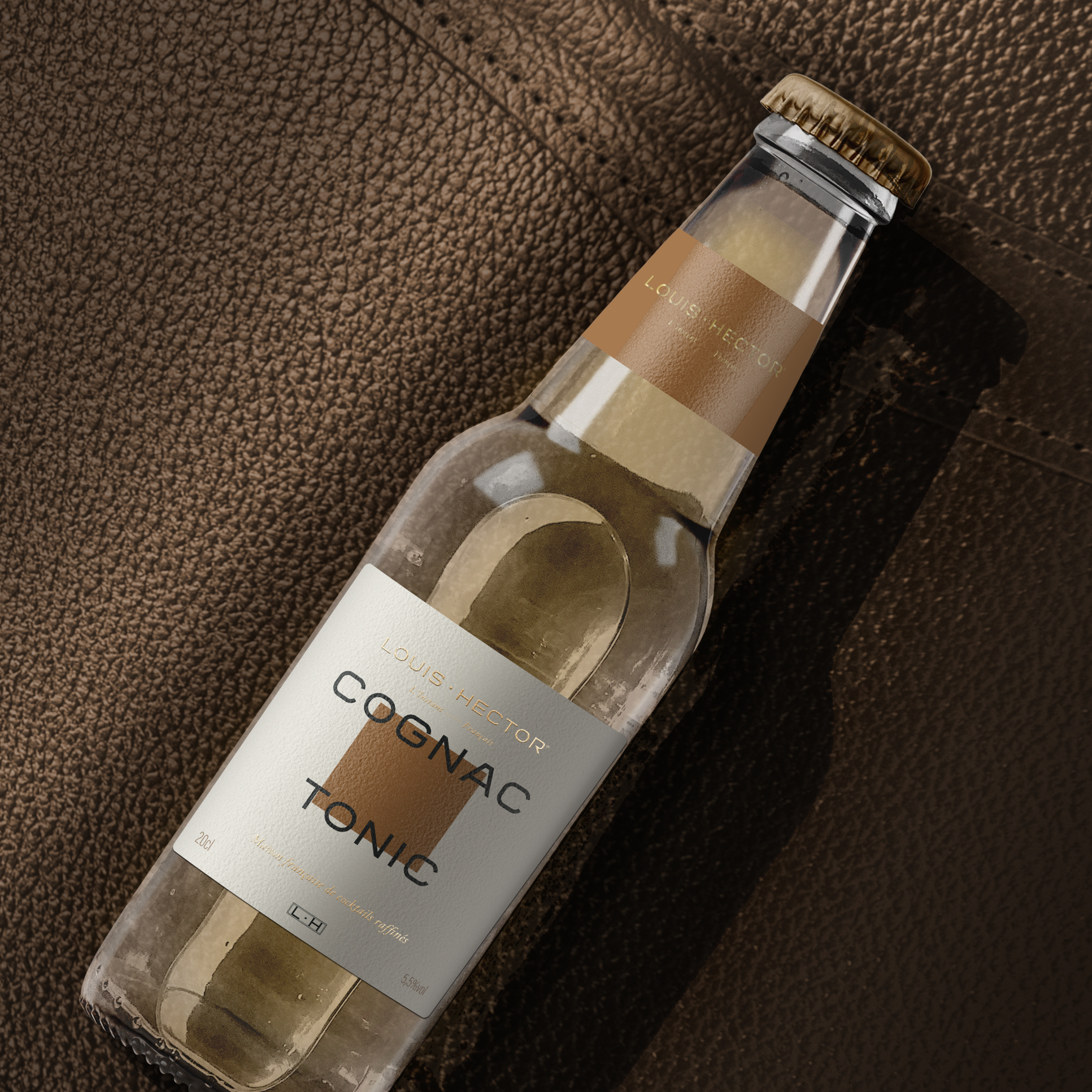 LH COGNAC TONIC FOND CUIR
